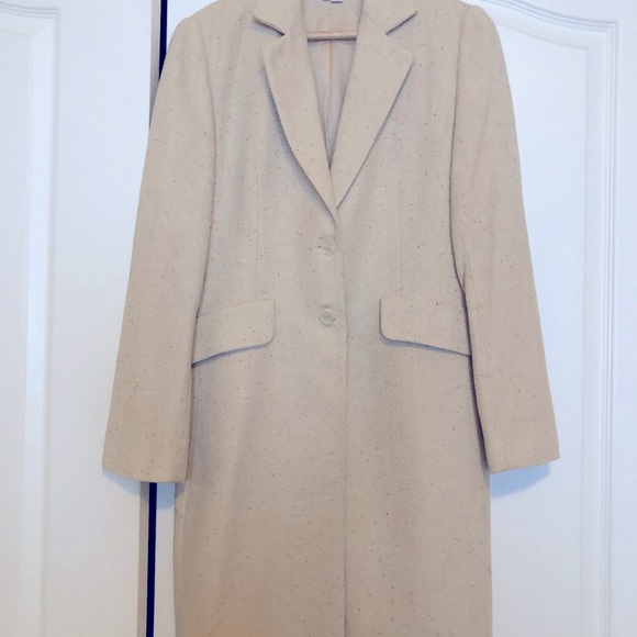 Cream with Gold Specs 3/4 Blazer - Picture 1 of 5